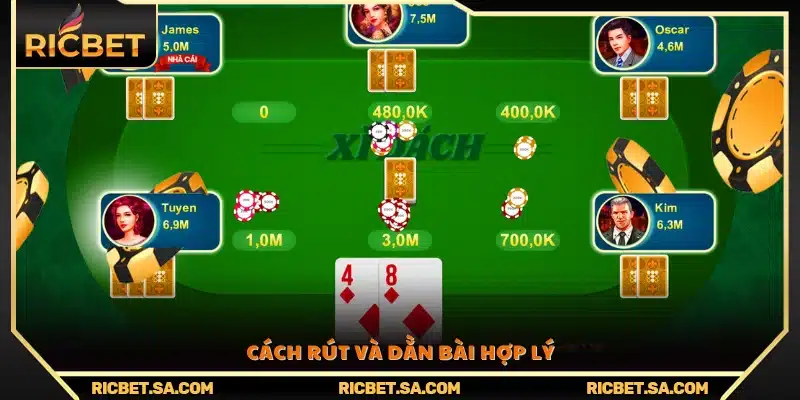 Hướng dẫn chiến thuật rút hoặc dằn bài thông minh